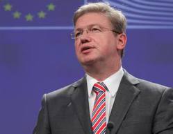 Il Commissario europep all'Allargamento, Stefan Fuele
